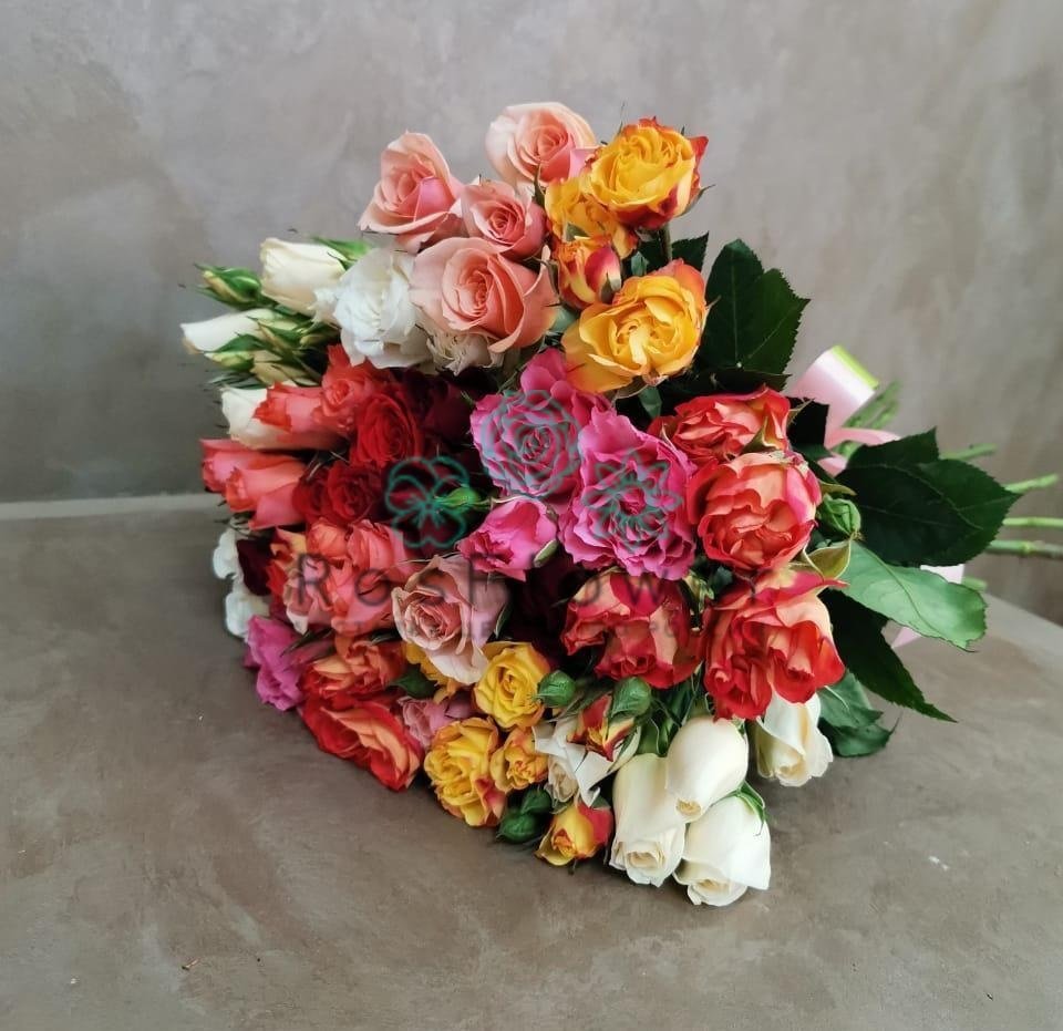 Букет цветов из: Розы в Салым