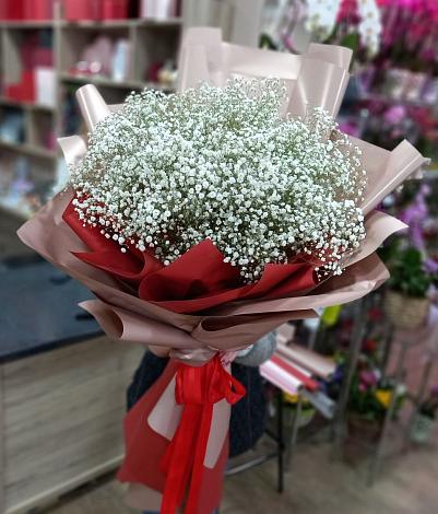 Букет цветов из: Гипсофила в Салым