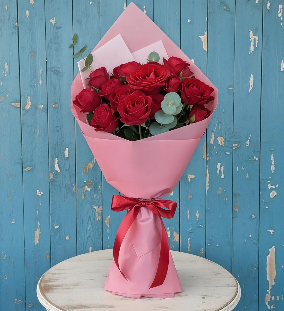 Букет цветов из: Розы в Салым