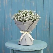 Букет цветов из:  Гипсофила в Салым