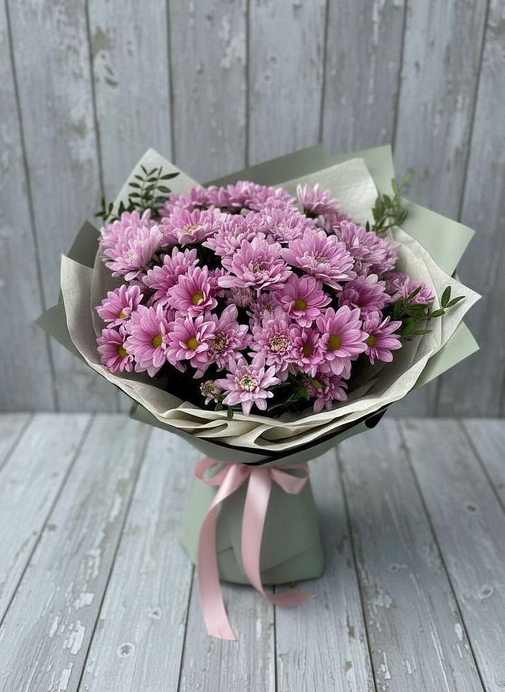 Букет цветов из: Хризантемы в Салым