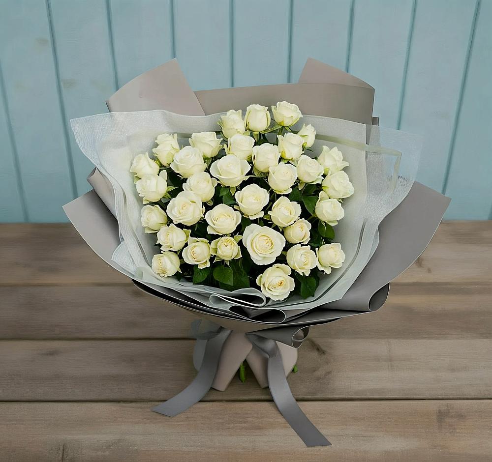 Букет Белоснежная нежность в Салым