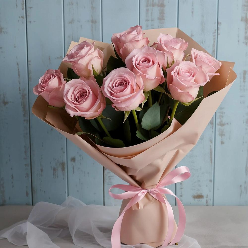 Букет цветов из: Розы в Салым