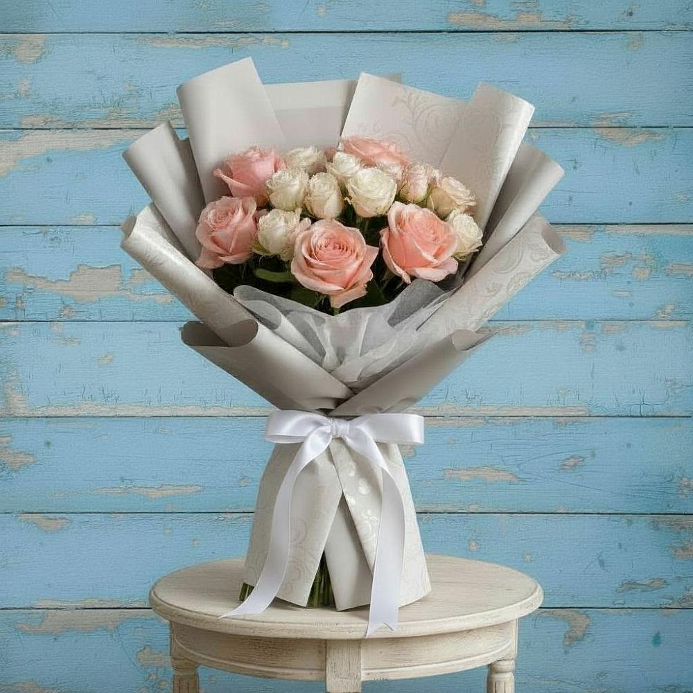 Букет цветов из: Розы в Салым