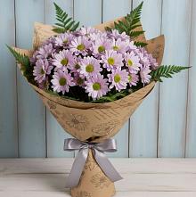Букет цветов из:  Хризантемы в Салым