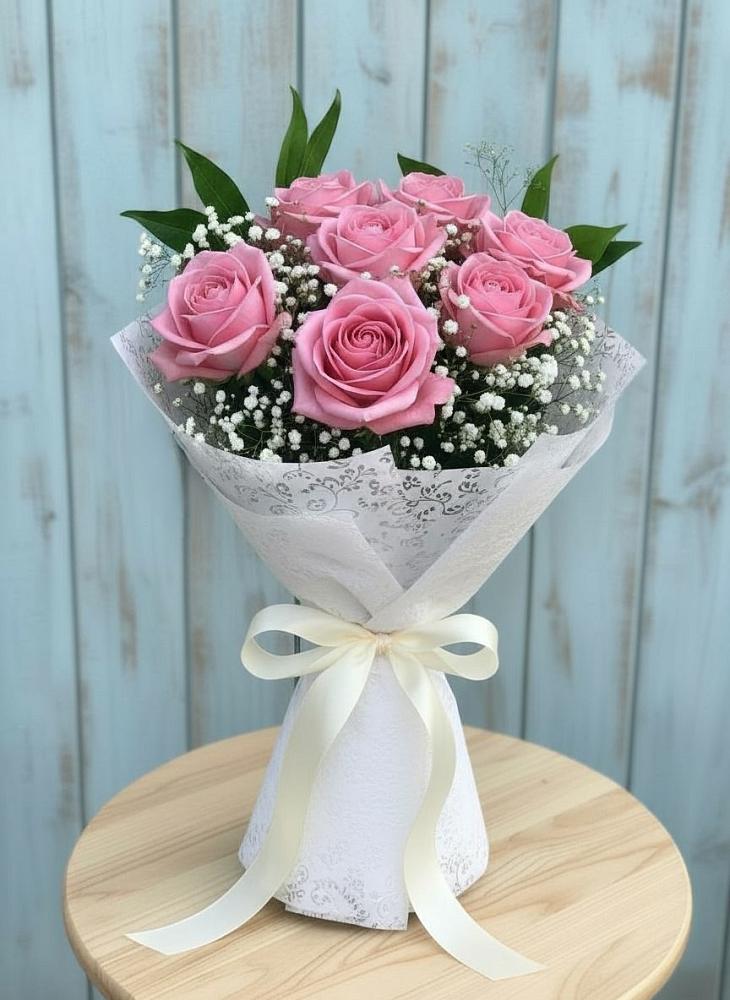 Букет цветов из: Розы в Салым