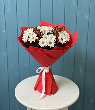 Букет цветов из:  Хризантемы в Салым