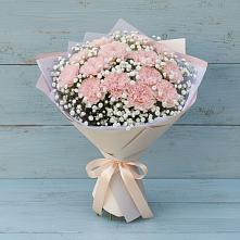 Букет цветов из:  Гвоздики в Салым