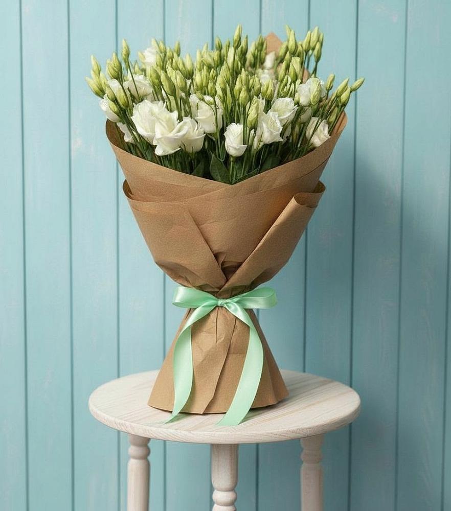 Букет цветов из: Лизиантусы в Салым