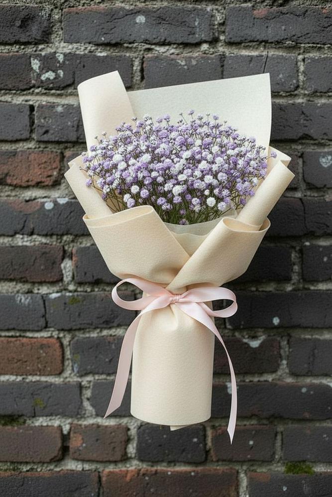 Букет цветов из: Гипсофила в Салым