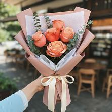 Букет цветов из:  Розы #REPLACE_PRED# Салым