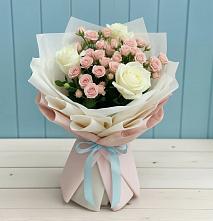 Букет цветов из:  Розы #REPLACE_PRED# Салым