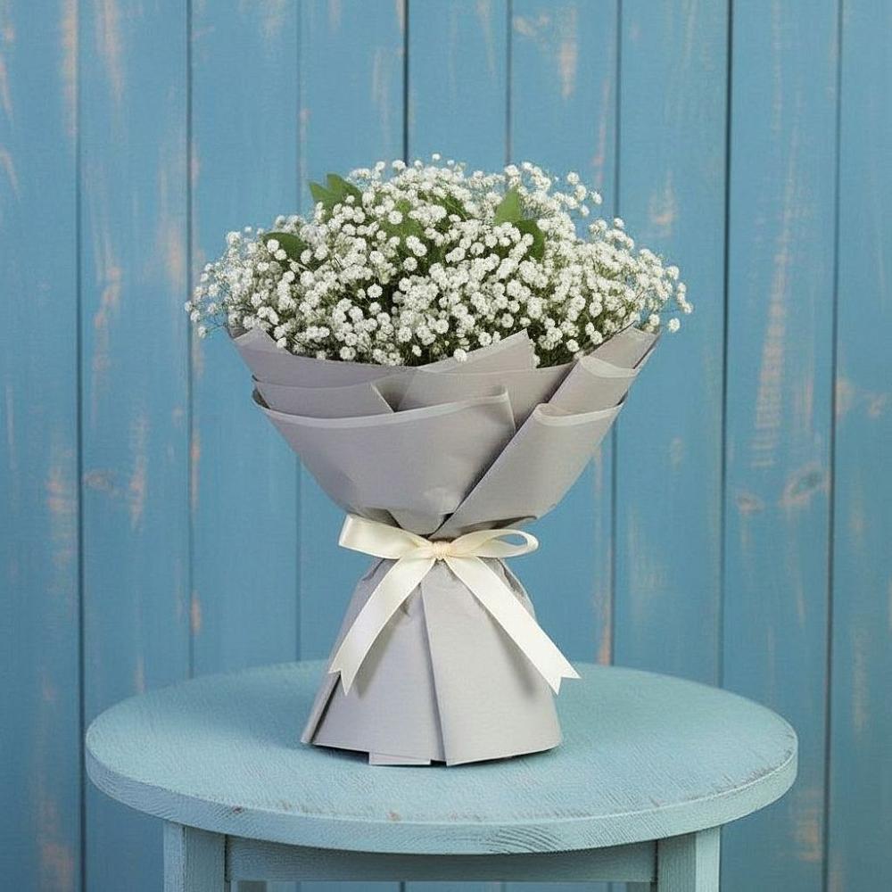 Букет цветов из: Гипсофила в Салым