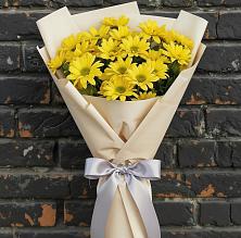 Букет цветов из:  Хризантемы в Салым