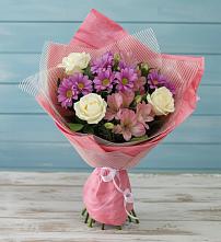 Букет цветов из:  Герберы в Салым