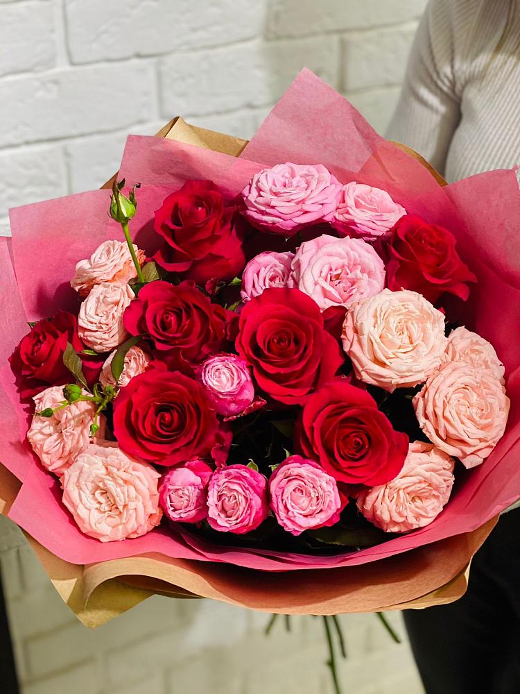 Букет цветов из: Розы в Салым