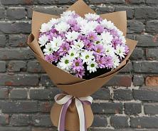 Букет цветов из:  Хризантемы в Салым