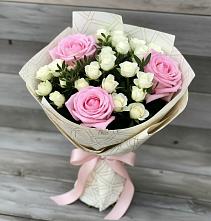 Букет цветов из:  Розы в Салым