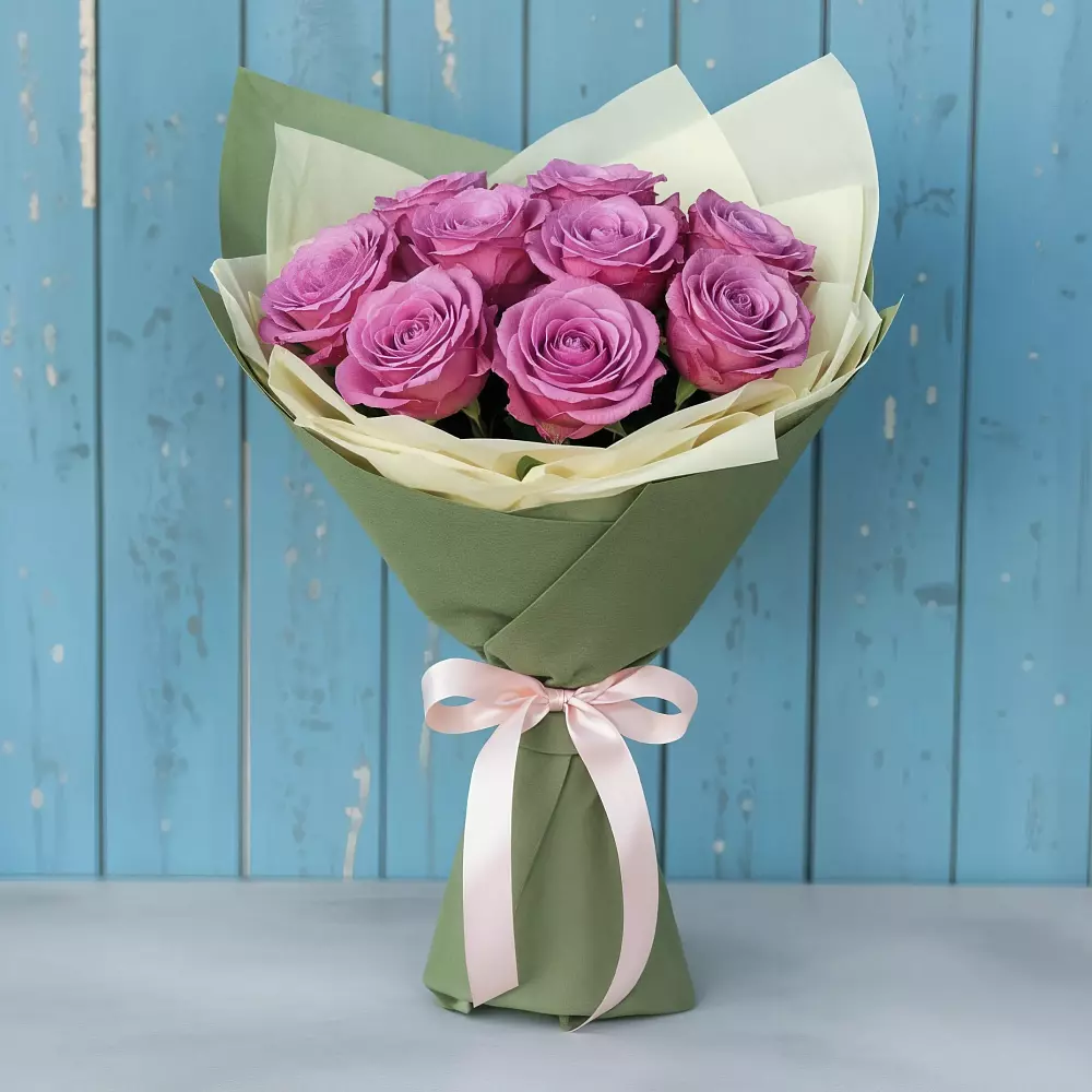 Букет Розы Фёрст Леди в Салым