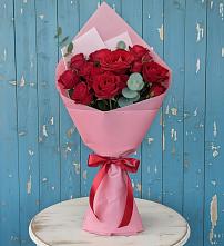 Букет цветов из:  Розы в Салым