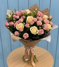 Букет цветов из:  Розы #REPLACE_PRED# Салым