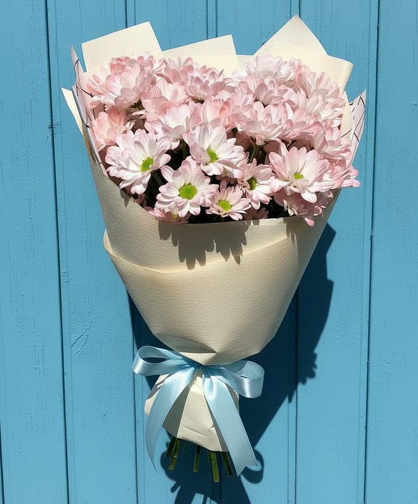 Букет цветов из: Хризантемы в Салым