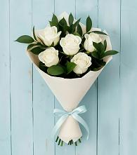 Букет цветов из:  Розы в Салым