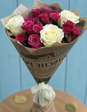 Букет цветов из:  Розы в Салым