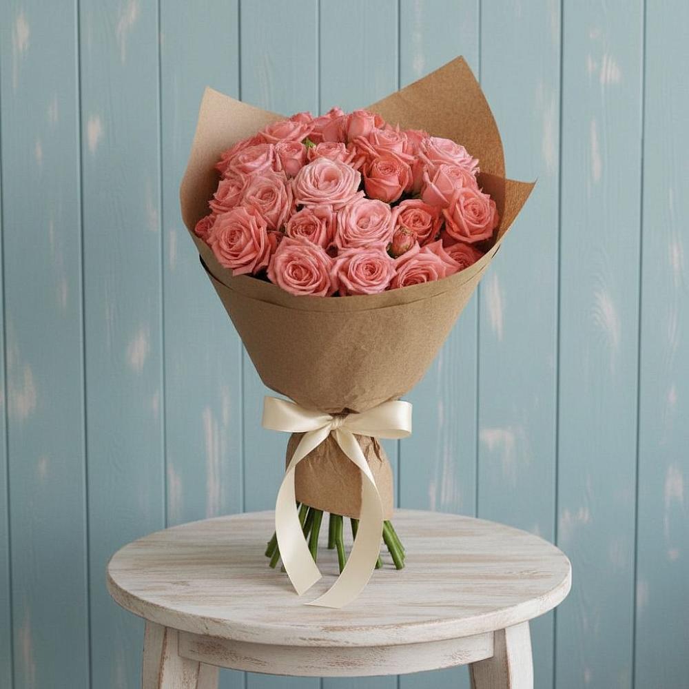 Букет цветов из: Розы в Салым