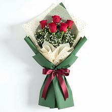 Букет цветов из:  Розы в Салым