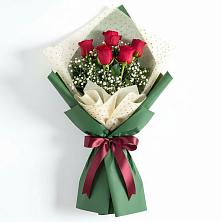 Букет цветов из:  Розы в Салым