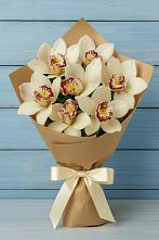 Букет цветов из:  Орхидеи и Розы #REPLACE_PRED# Салым